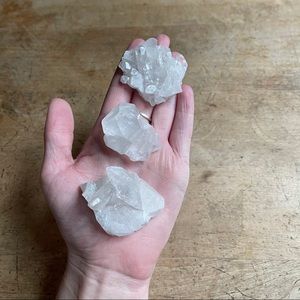 clear quartz (large) clusters